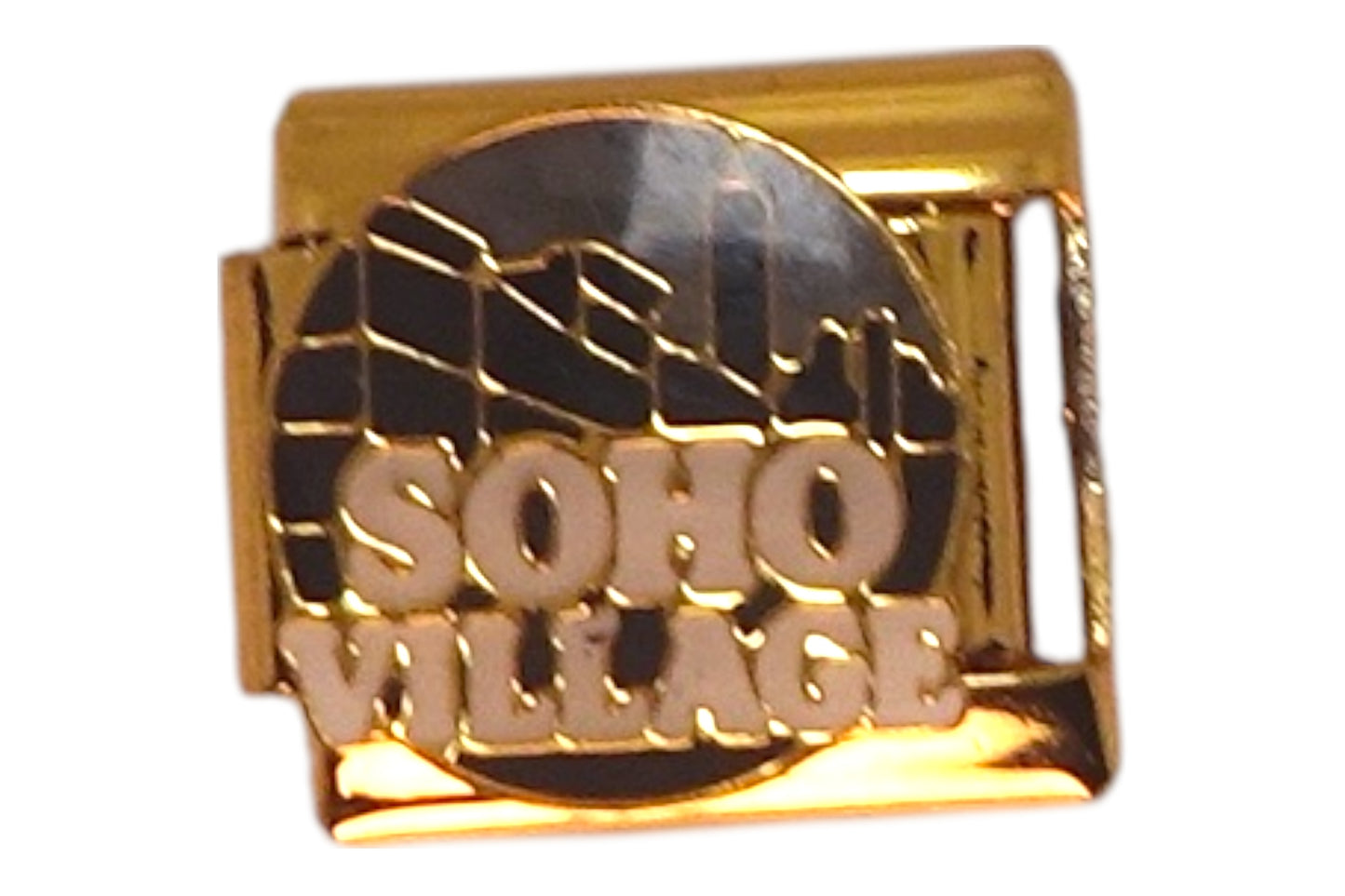 Soho Village Gold Italian Charm