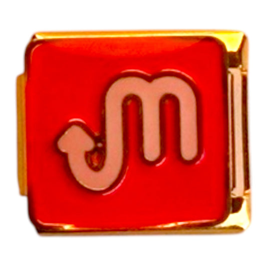 Scorpio Zodiac Gold Italian Charm