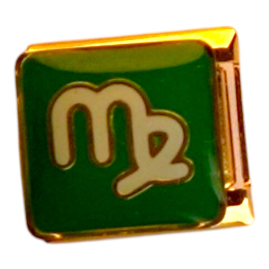 Virgo Zodiac Sign Italian Charm – Gold
