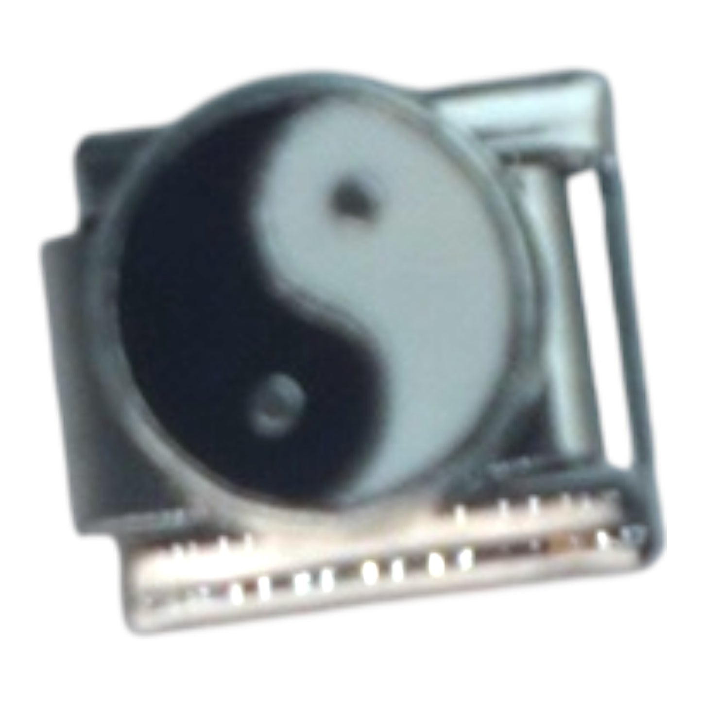Yin Yang Silver Italian Charm