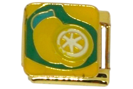Lemon Gold Italian Charm