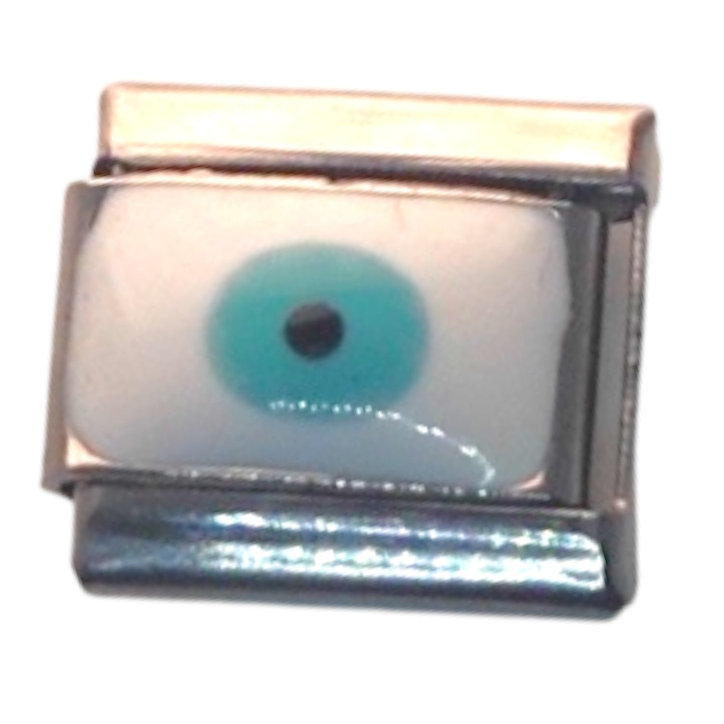 Evil Eye Protection Silver Italian Charm