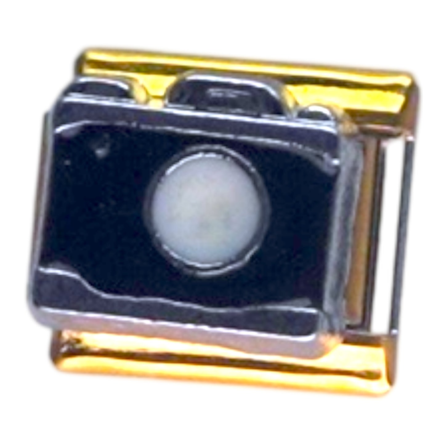 Camera Gold Italian Charm