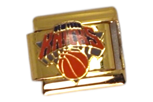 New York Knicks Gold Italian Charm