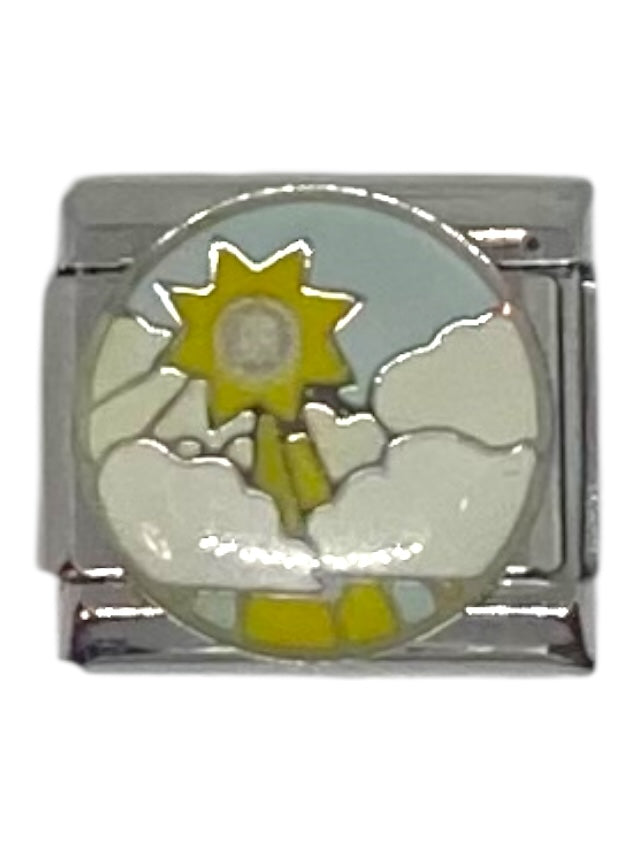 Sunshine Gold Italian Charm