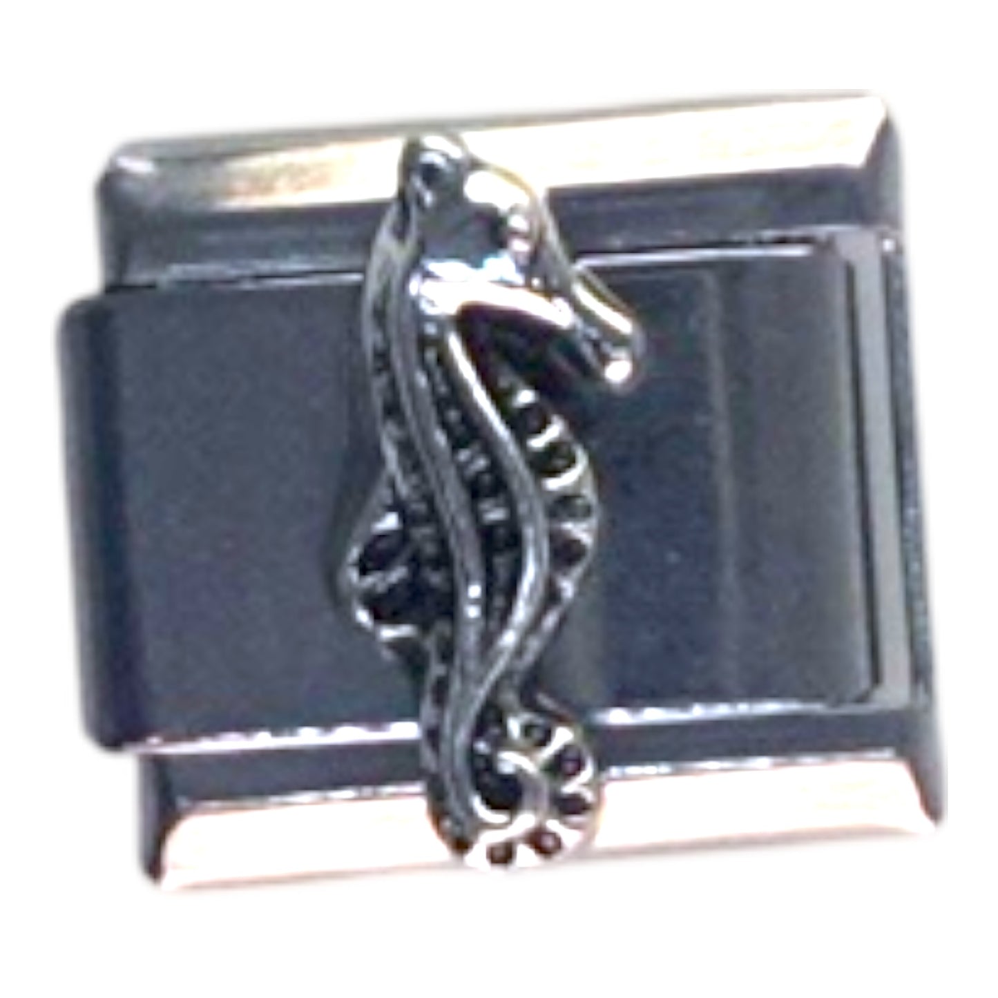 Silver Seahorse Silver Italian Charm