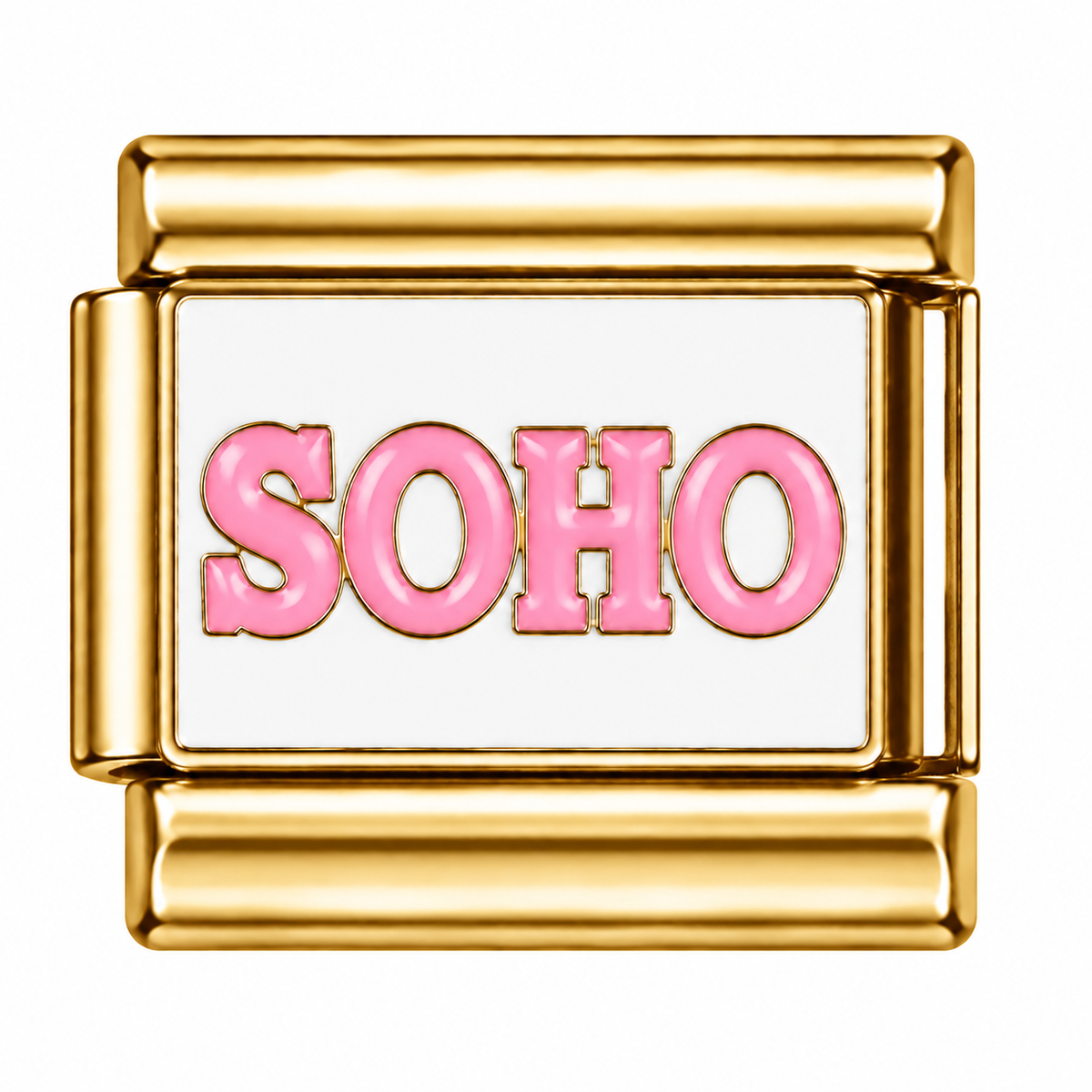 SOHO Gold Italian Charm