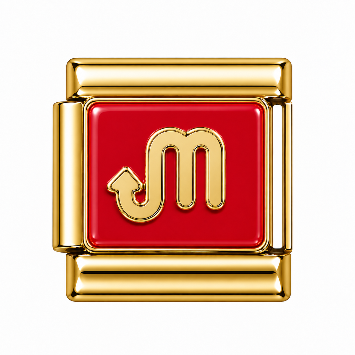 Scorpio Zodiac Gold Italian Charm