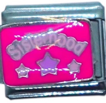 Sisterhood Stars Italian Charm