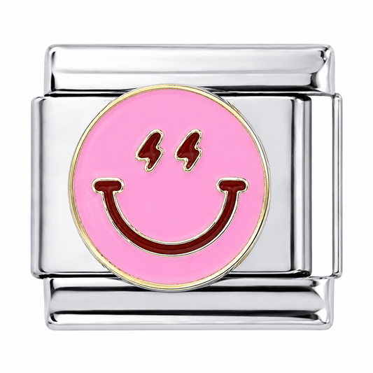 Smiley Quote Italian Charm