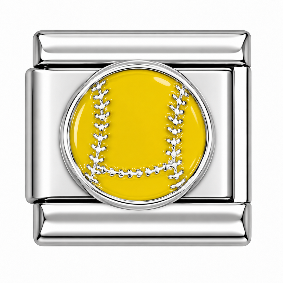 Softball Italian Charm