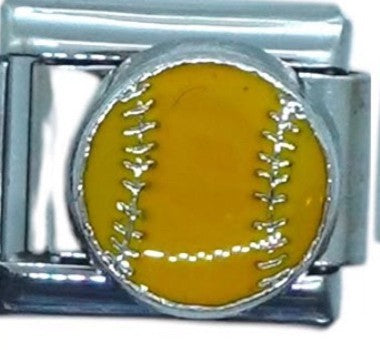 Softball Italian Charm