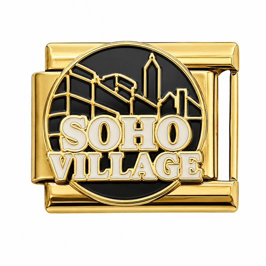 Soho Village Gold Italian Charm