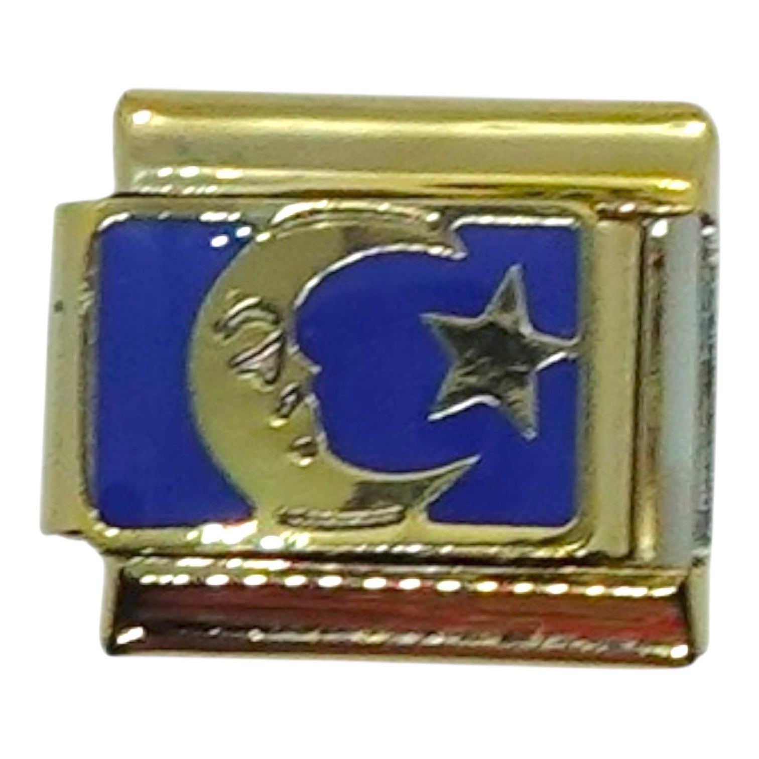 Star & Moon Italian Charm