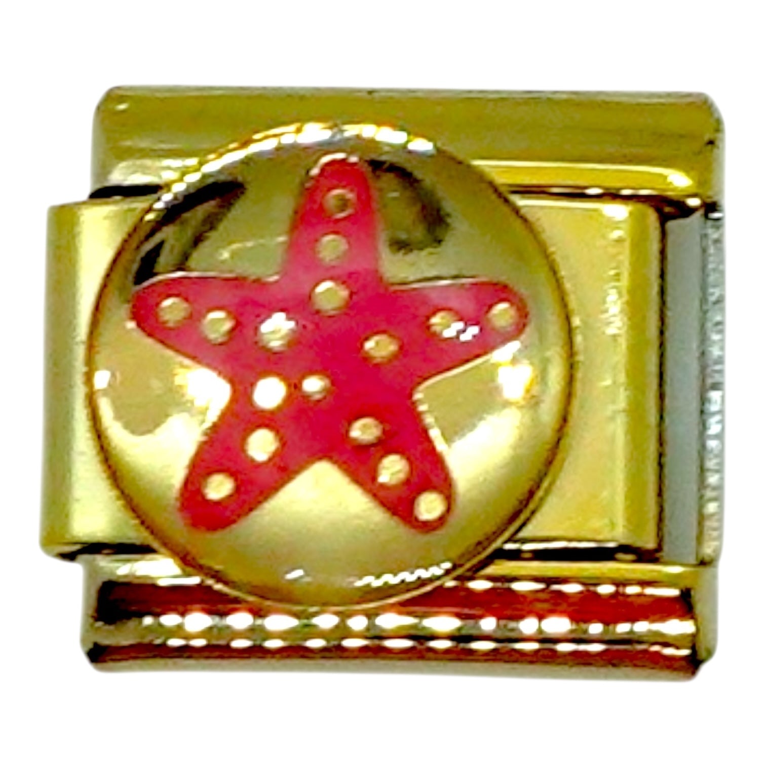 Starfish Gold Italian Charm