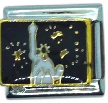 Statue of Liberty Night Sky Italian Charm