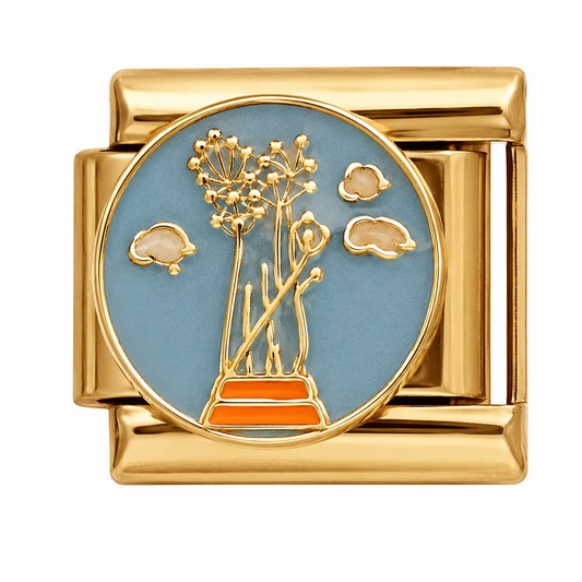 Statue of Liberty Gold Italian Charm