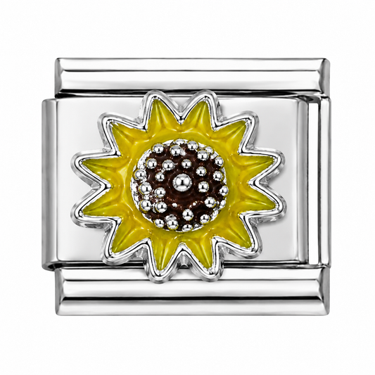 Sunflower Italian Charm