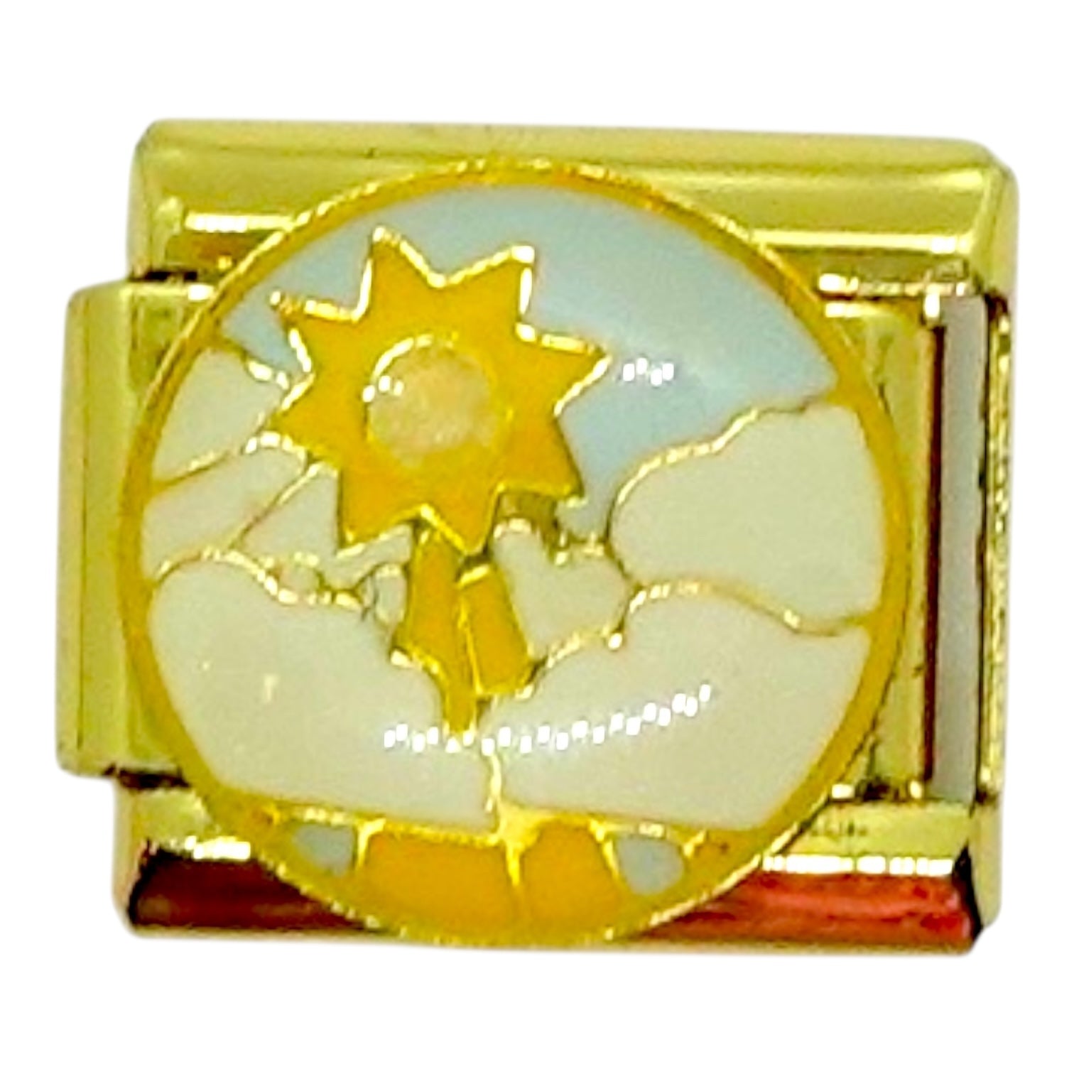 Sunrise Gold Italian Charm