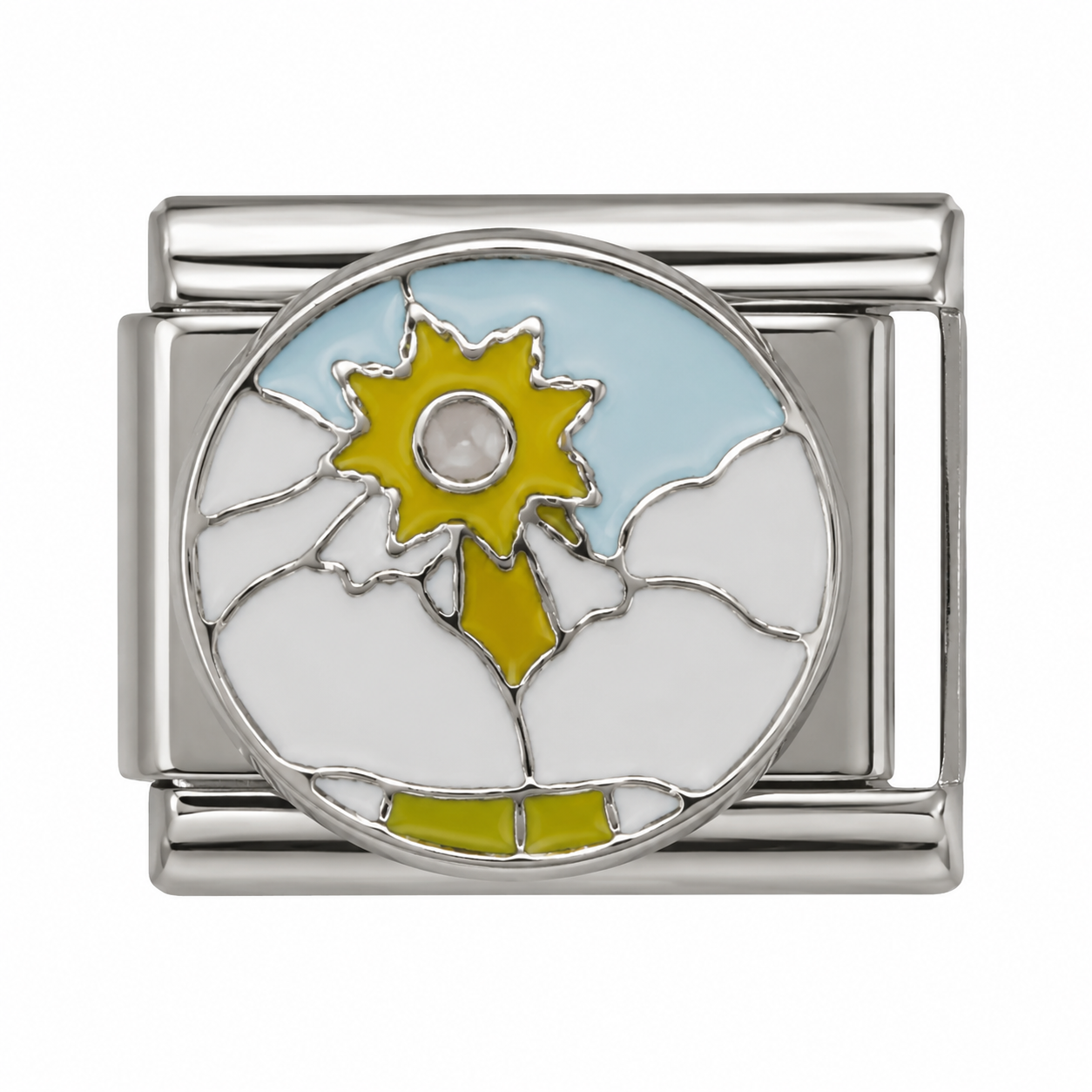 Sunshine Gold Italian Charm