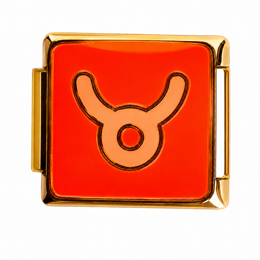 Taurus Zodiac Gold Italian Charm