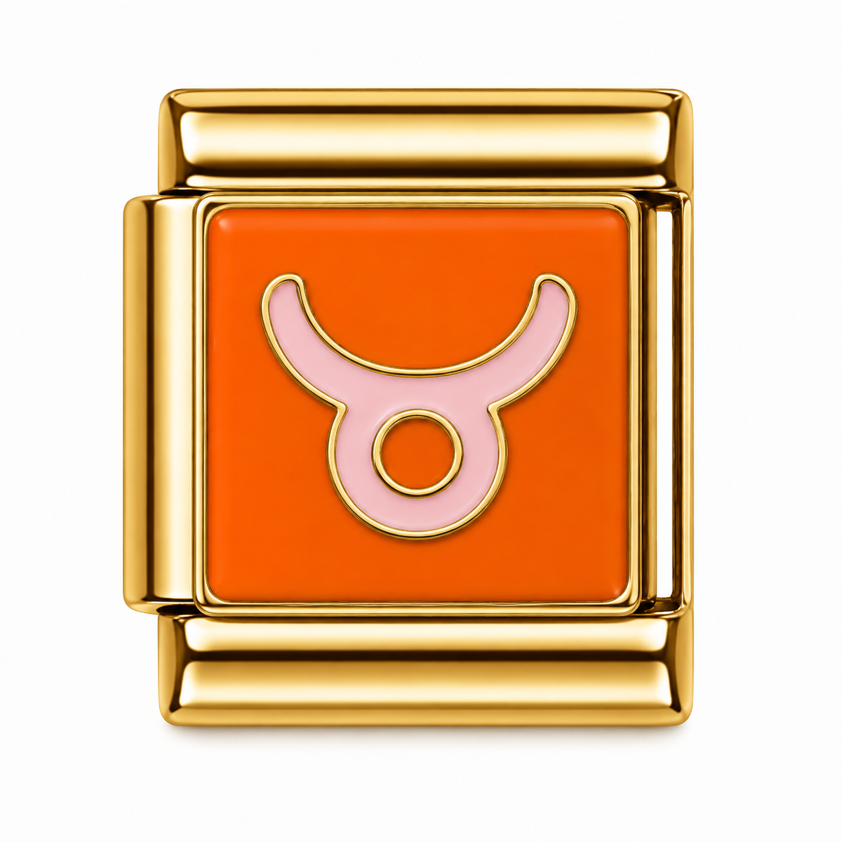 Taurus Zodiac Gold Italian Charm