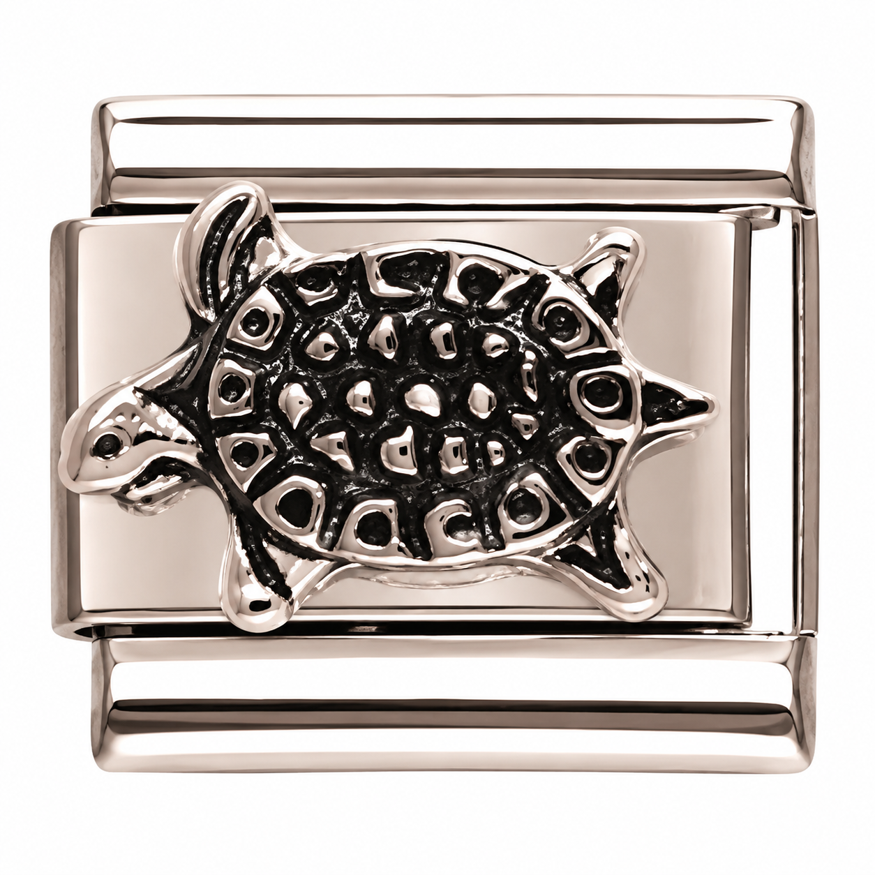 Turtle Silver Italian Charm