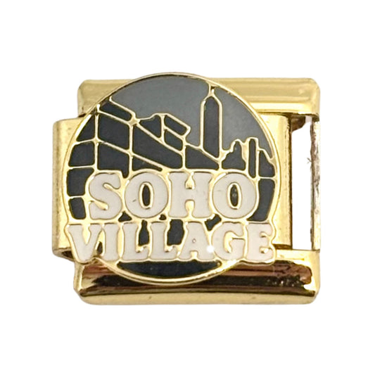 Soho Village Gold Italian Charm