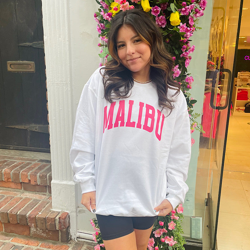 Pink malibu sweater 2025