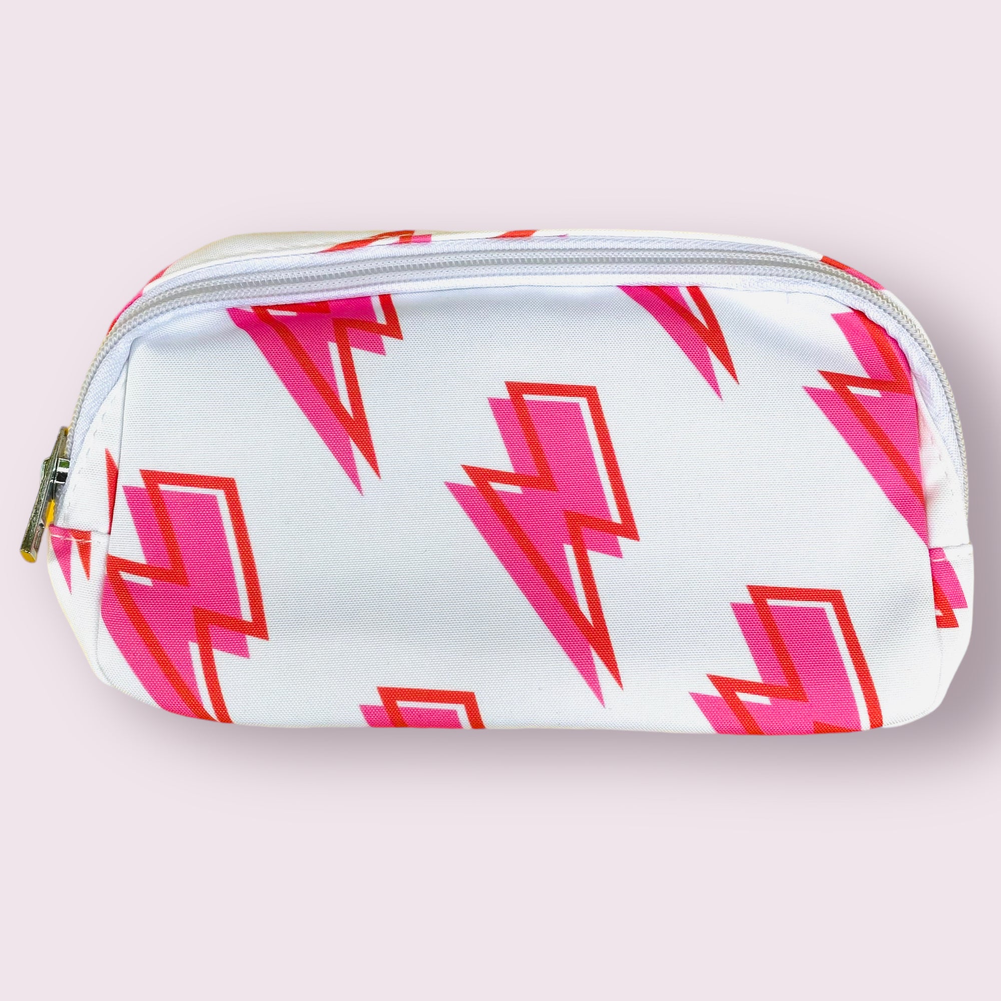 Hot Pink Lightening Belt Bag