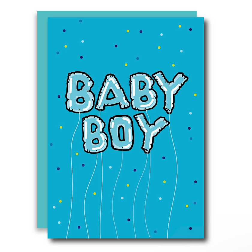 Baby Boy Card