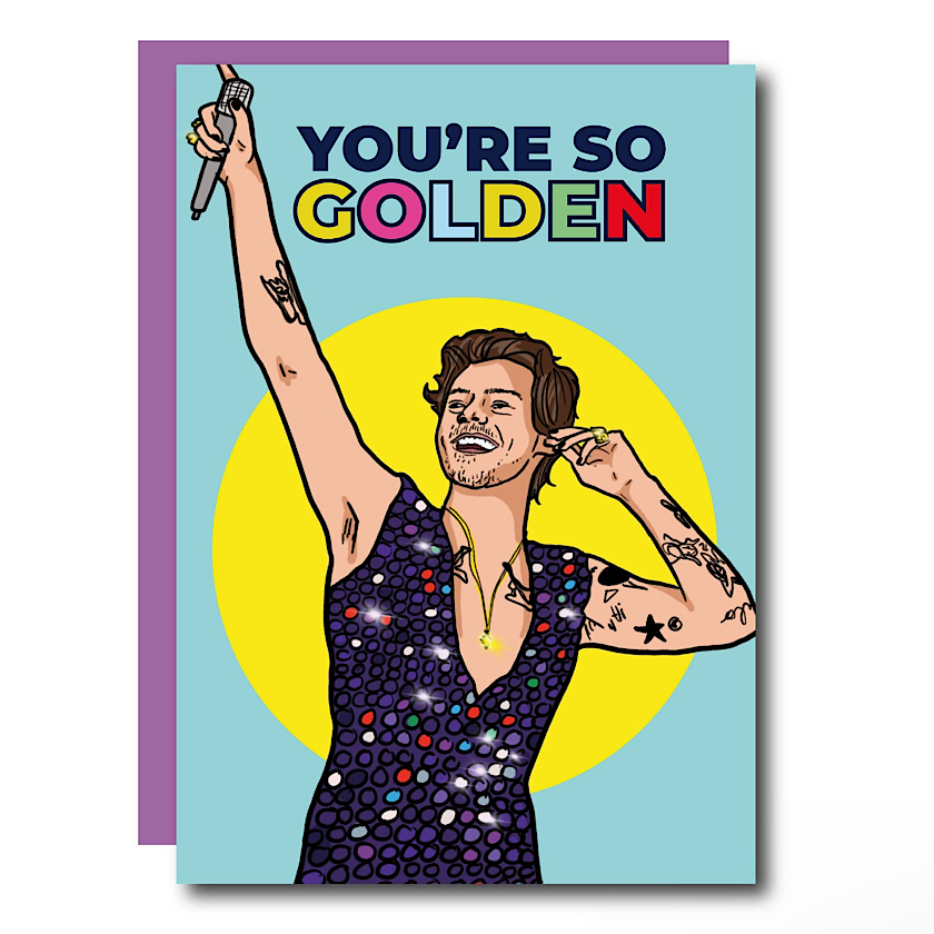 You’re So Golden Harry Card
