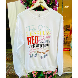 Taylor Eras Crewneck Sweatshirt