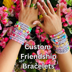 Custom made on sale friendship bracelets