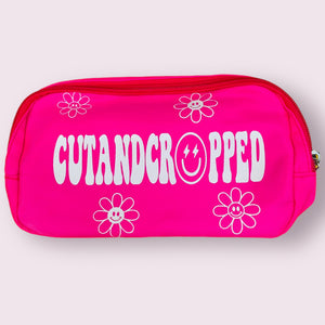 CUTANDCROPPED Hot Pink Belt Bag