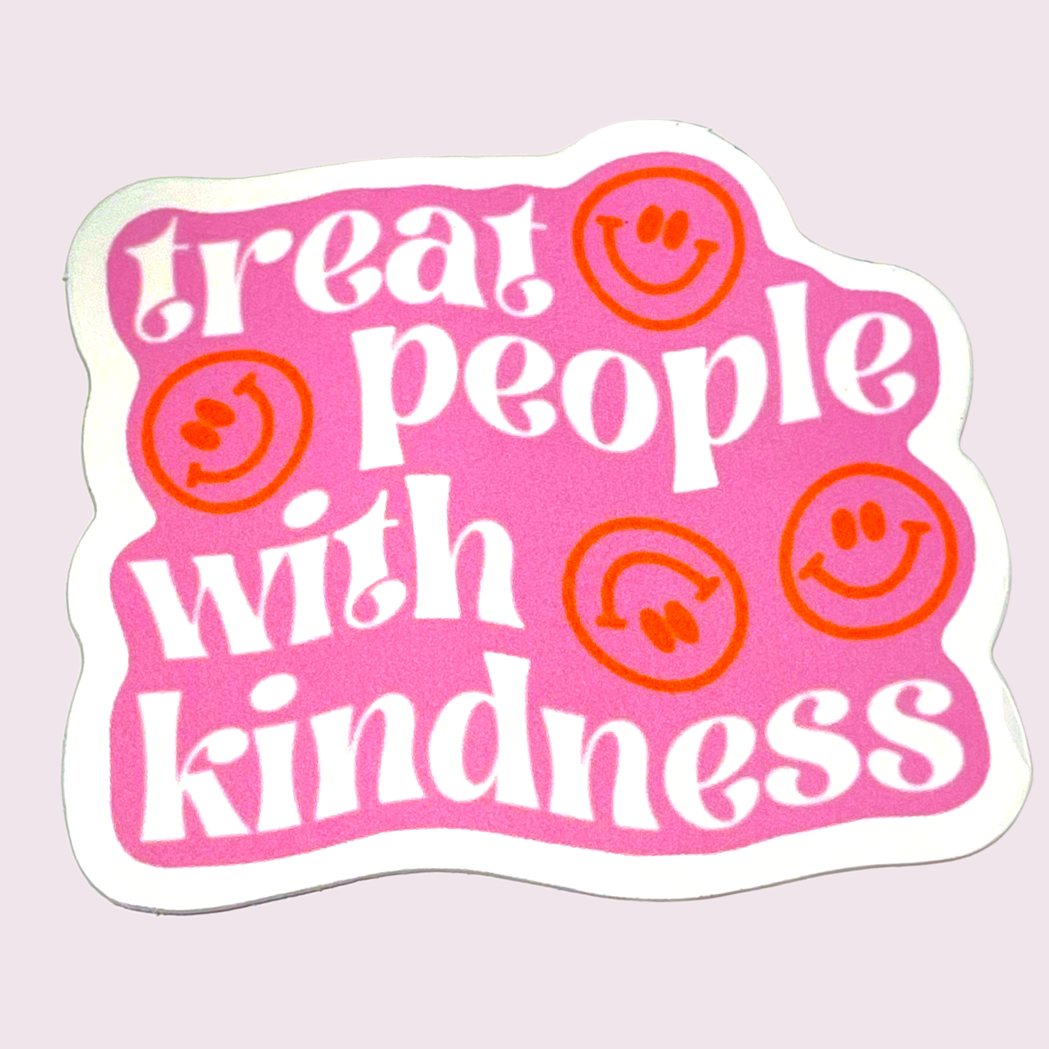 Treat People with Kindness Sticker – Jenn & Co.