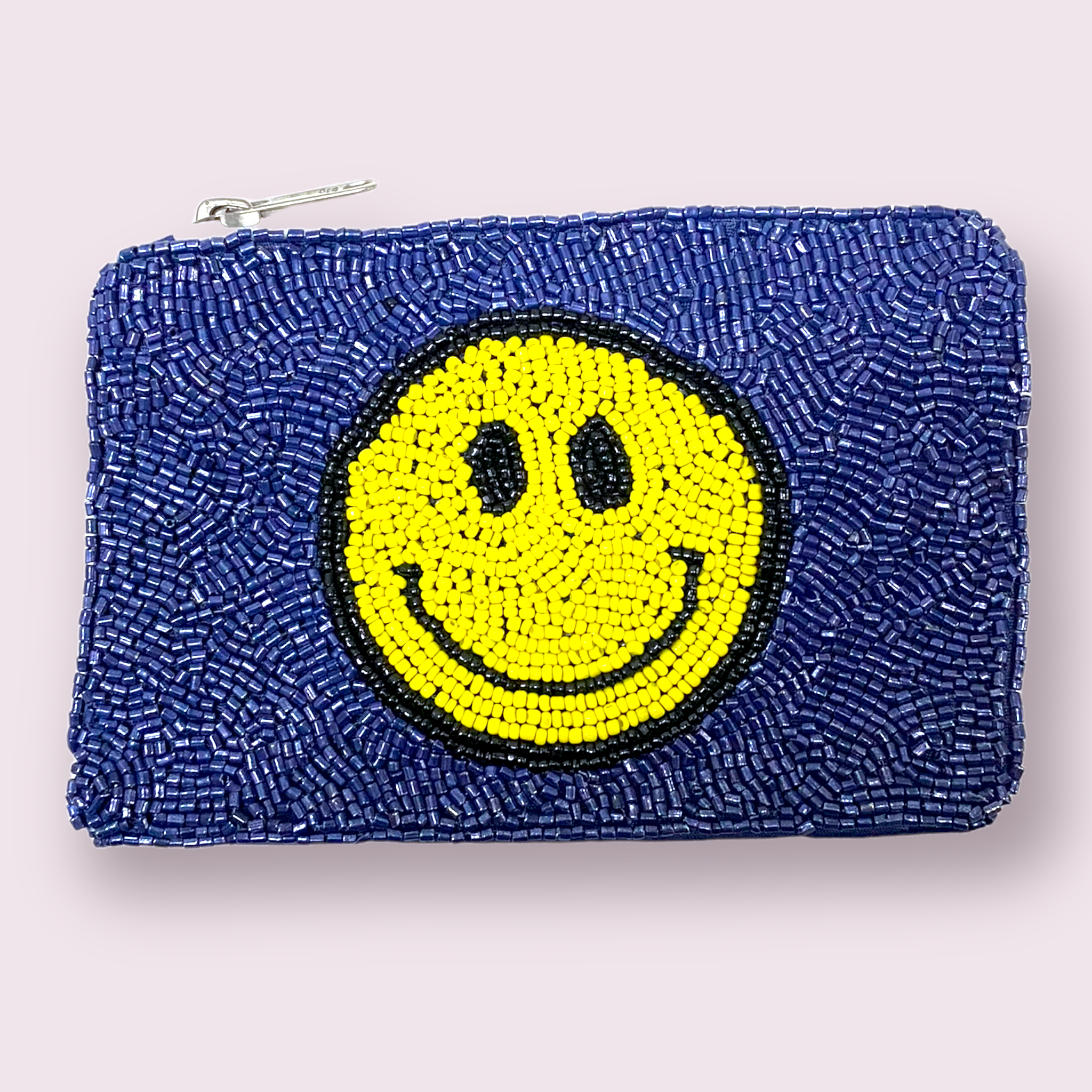 Cause I'm Happy Beaded Purse