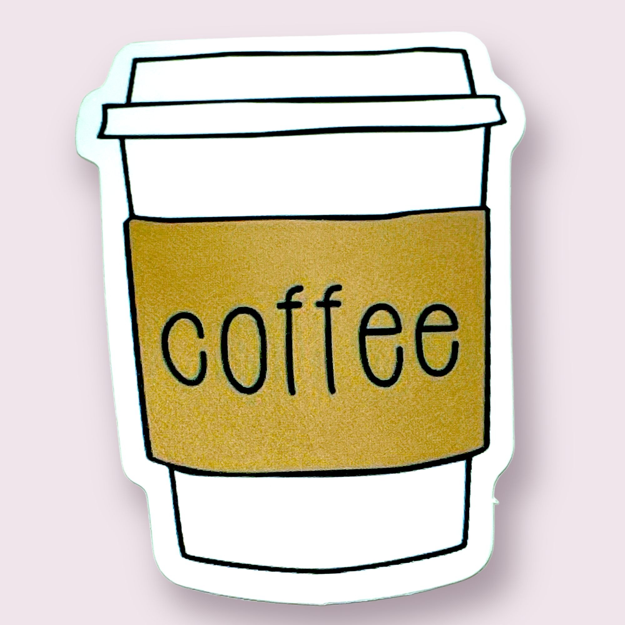 Coffee Cup Sticker