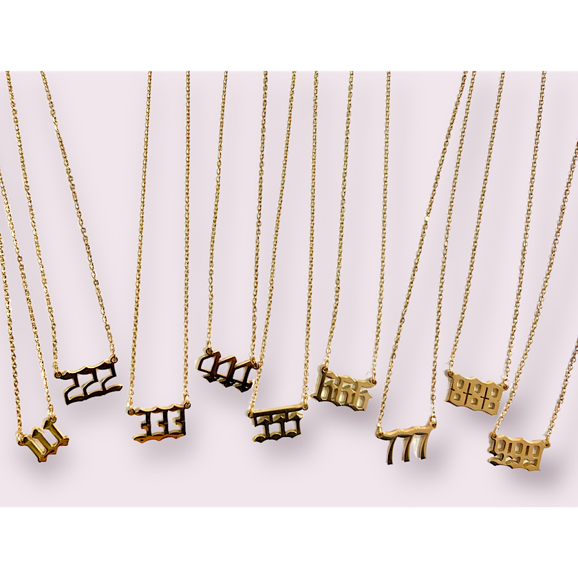 Angel Number Necklaces