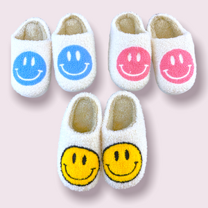 Soho Happy Face Kids Slippers