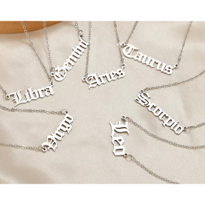 Zodiac Sign Necklaces