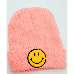 Fuzzy Soho Happy Beanie