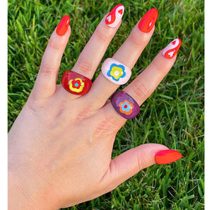 Mystery Lucite Ring