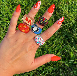Mystery Lucite Ring