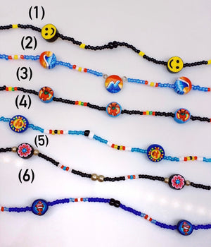 Beaded Clay Necklaces