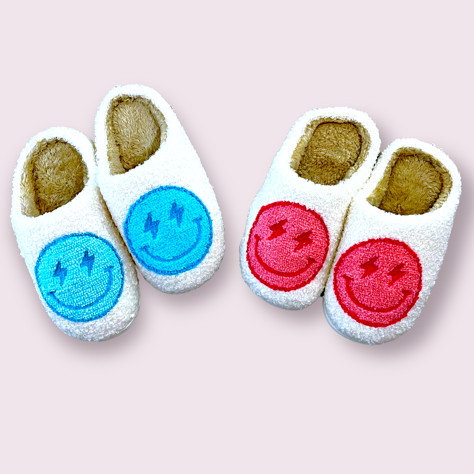 Soho Happy Face Lightening Eyes Kids Slippers