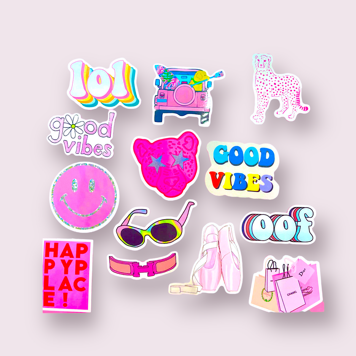 Sticker Prepy Preppy Stickers – cutandcropped