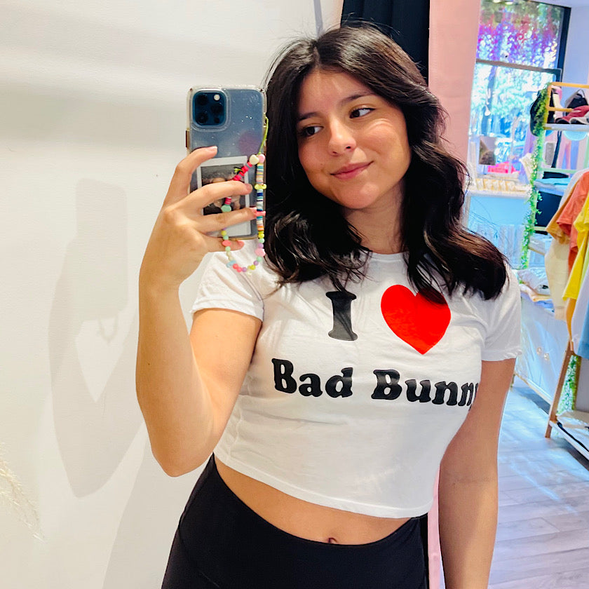 I ❤️ Bad Bunny Baby Tee