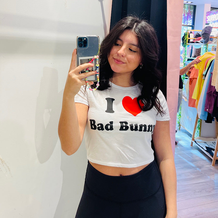 I ❤️ Bad Bunny Baby Tee