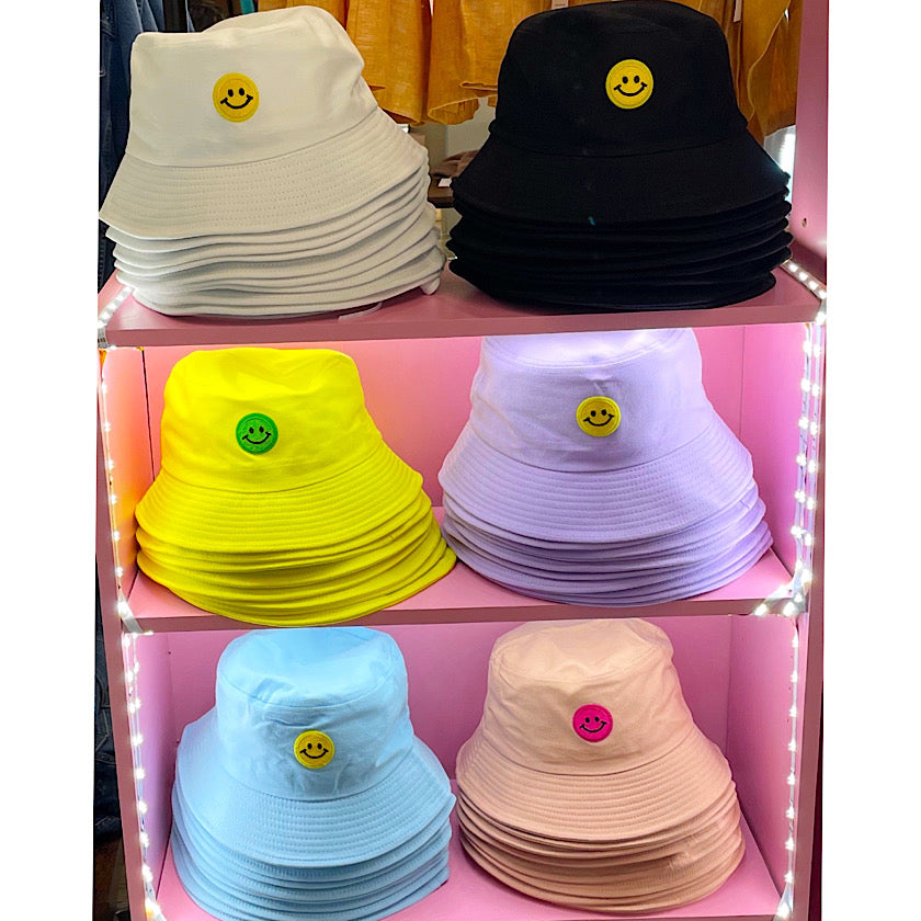 Soho Happy Face Bucket Hat